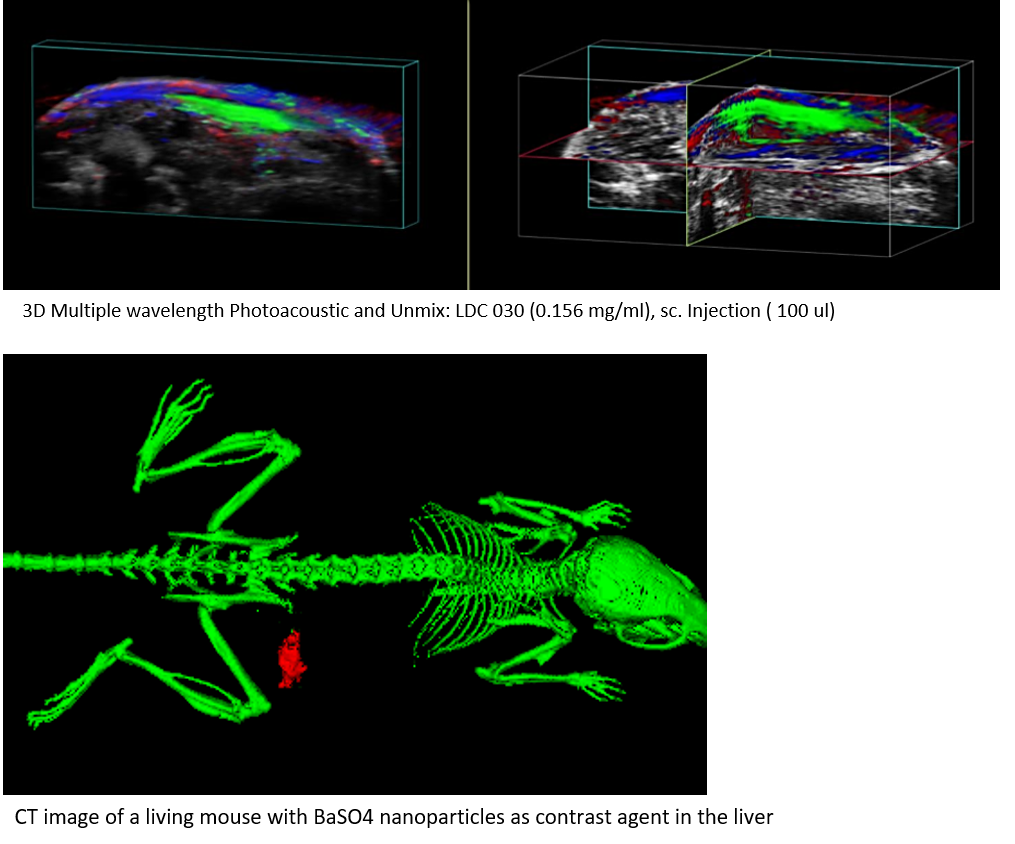 Production of cancer cell contrast agents for photoacoustic and NIR imaging (Metadetect)