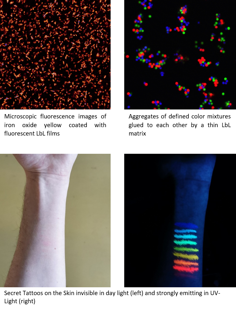 Encapsulation of tattoo pigments